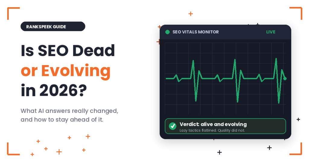 Is SEO dead or evolving in 2026